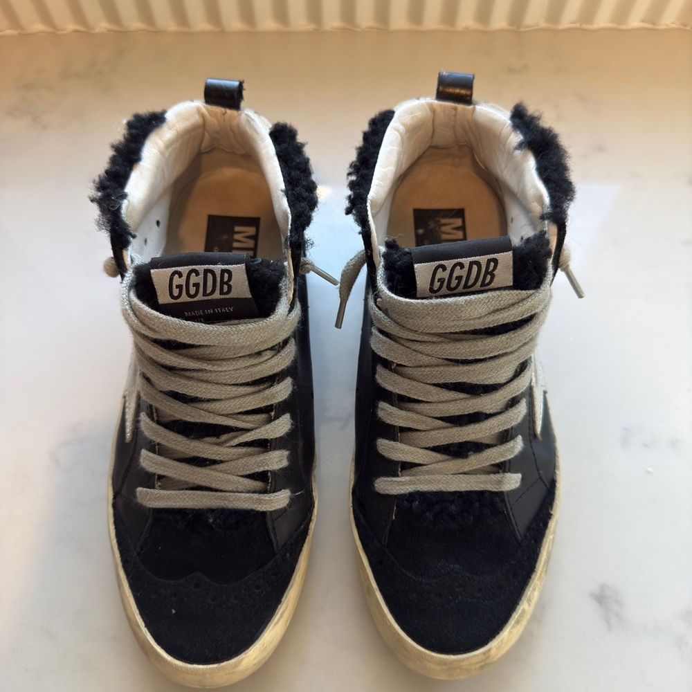 Golden Goose shearling sneakers - Picture 8 of 10